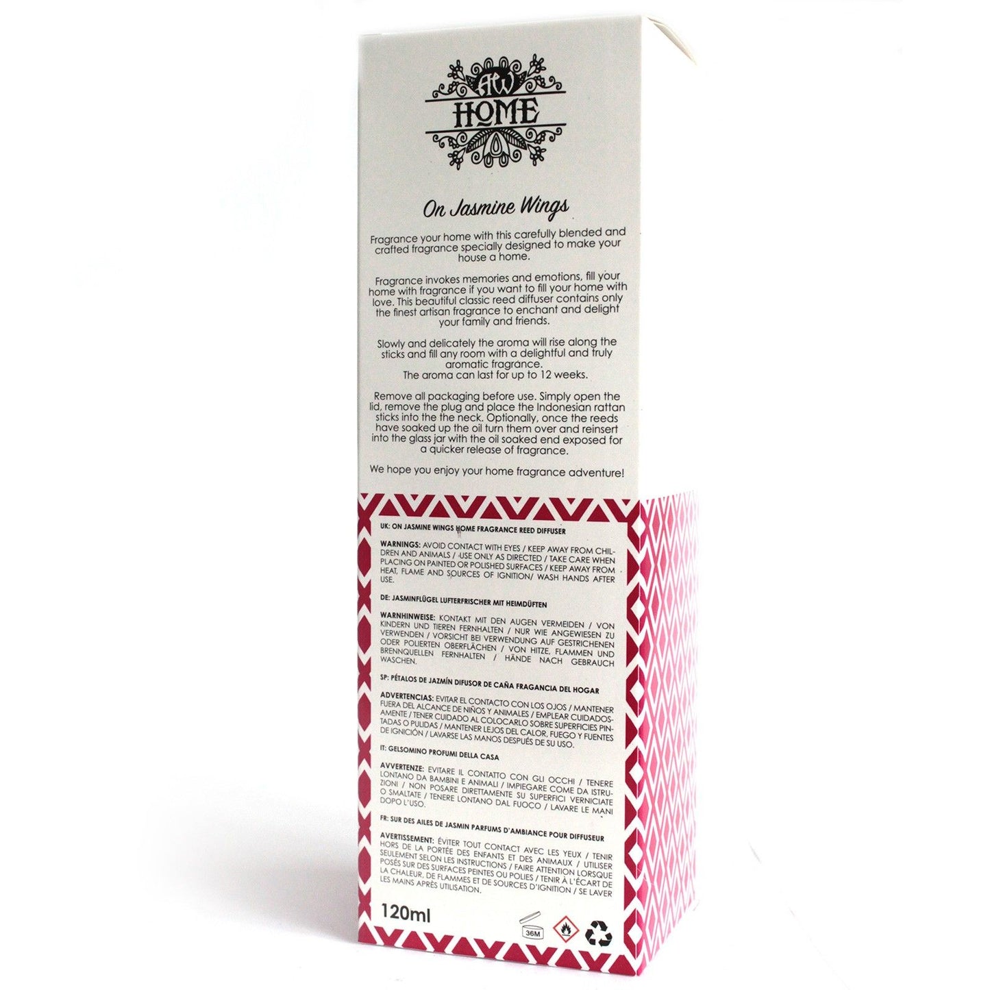 Dyfuzor Zapachowy 120ml – Na Skrzydłach Jaśminu