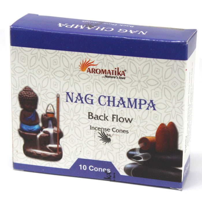 Stożki backflow – Nag Champa — zdjęcie 2