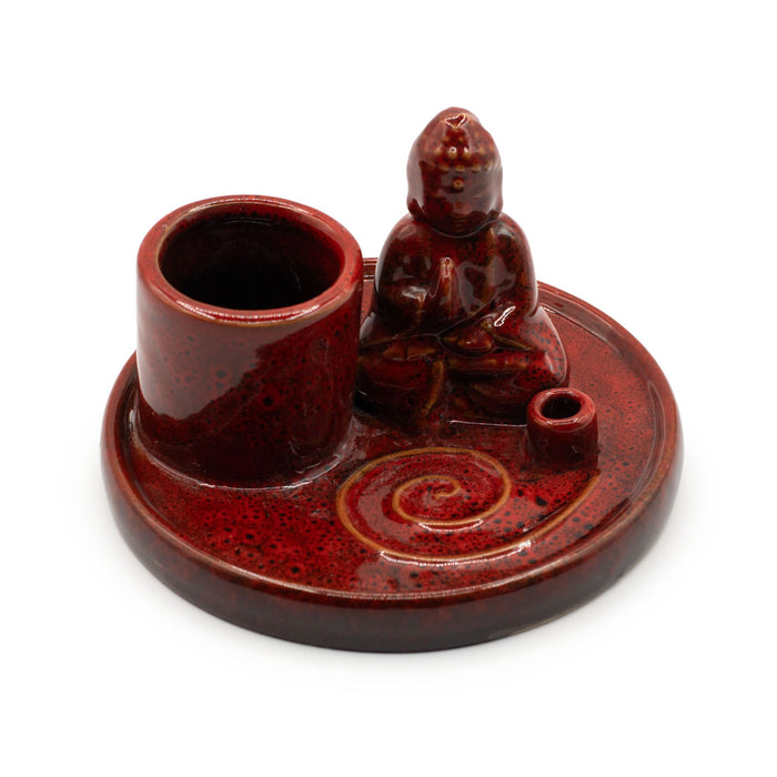 Podstawka ceramiczna Budda – Ceramika czerwona