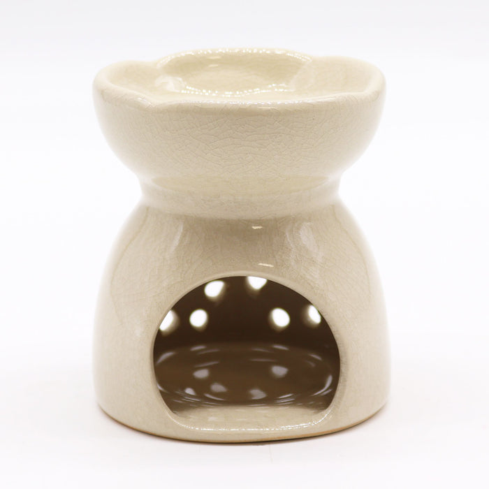 Kominek ceramiczny Drzewo Życia – Kość słoniowa — zdjęcie 2