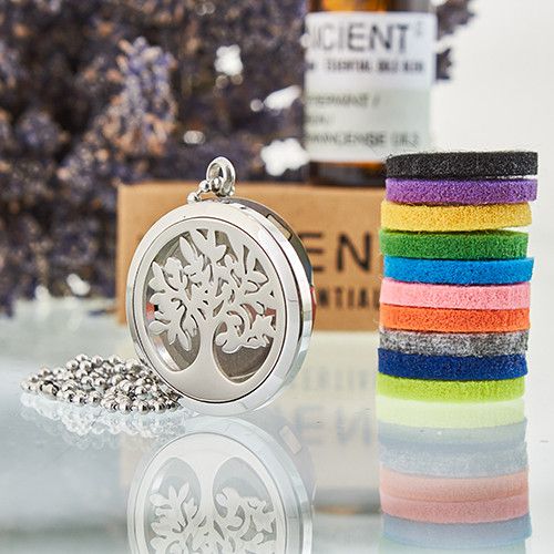 Wisiorek aromaterapeutyczny – Drzewo Życia 30 mm — zdjęcie 2