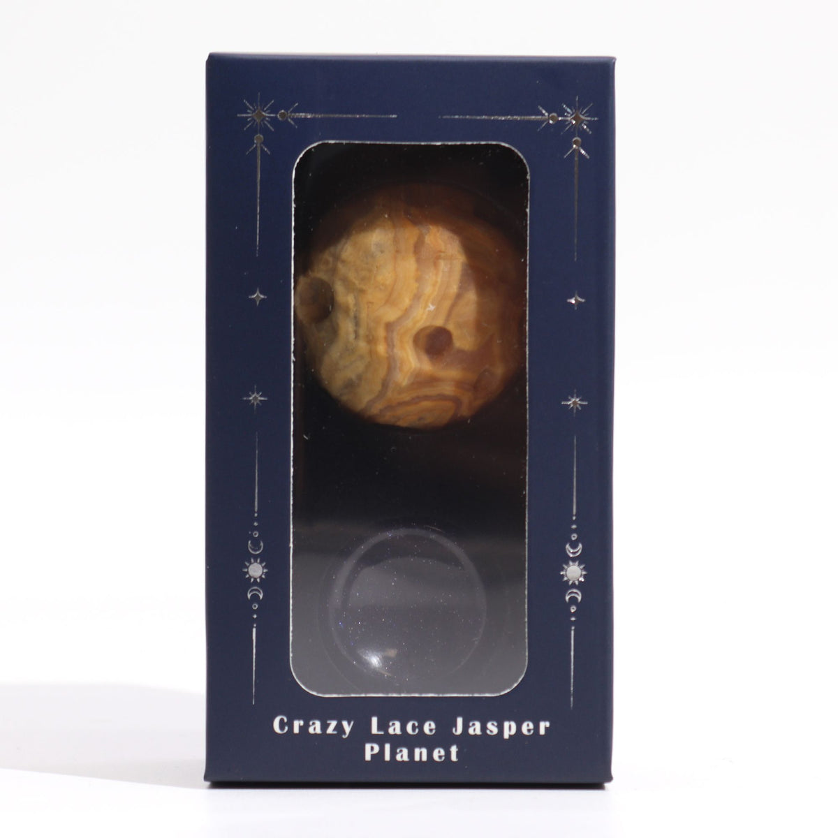 Planeta z kamienia – Merkury (agat koronkowy) — zdjęcie 6
