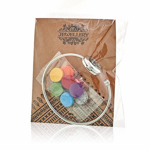 Bransoletka aromaterapeutyczna z kryształem – Ważka 20 mm
