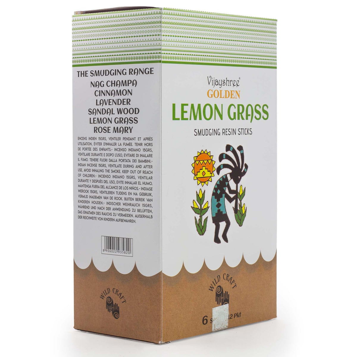 Kadzidło żywiczne 30 g (6 sztuk) – Trawa cytrynowa — zdjęcie 6