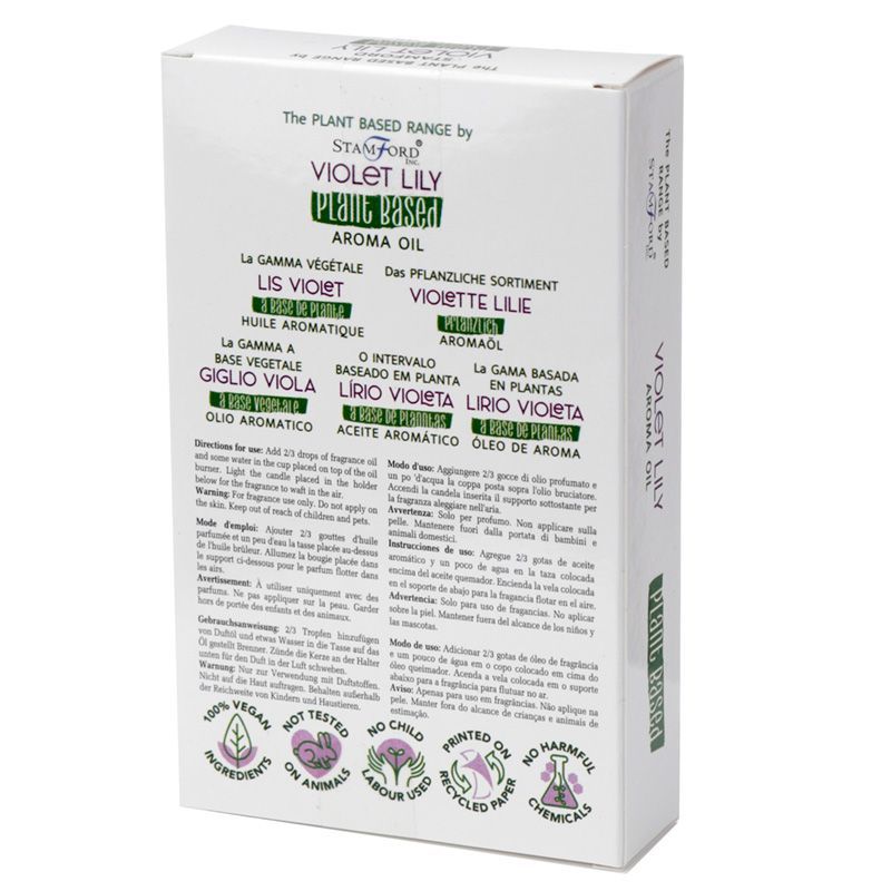 Olejek roślinny 10 ml – Fiołek i lilia — zdjęcie 3