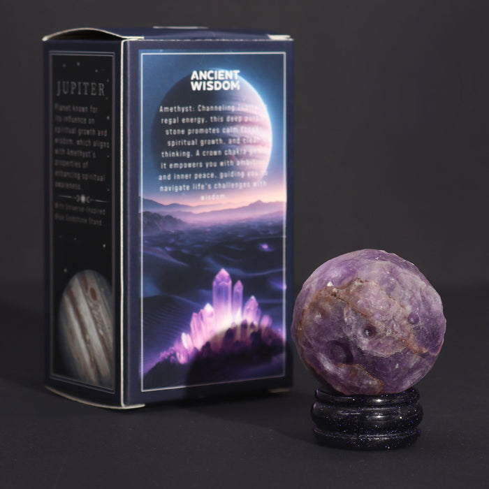 Planeta z kamienia – Jowisz (ametyst)