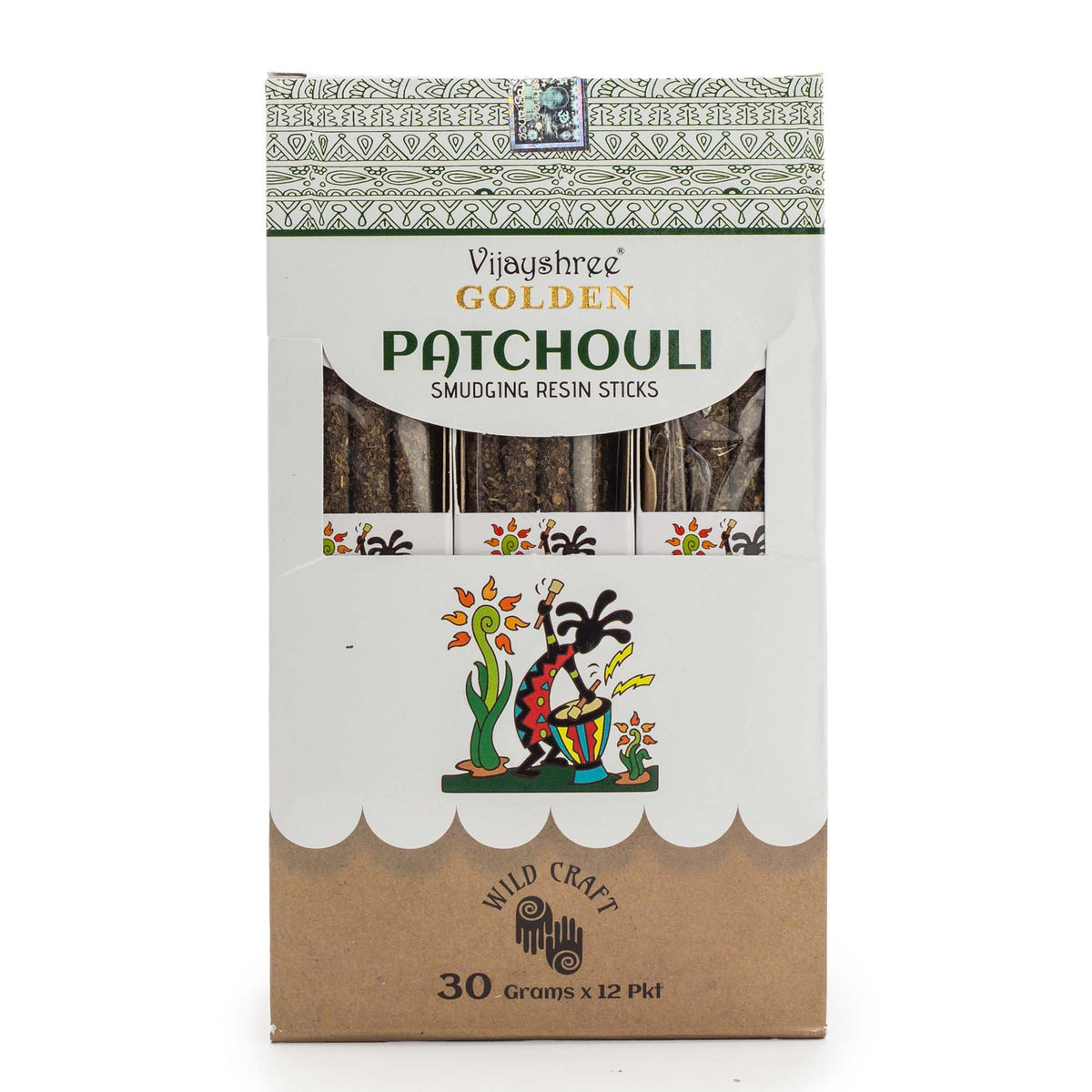 Kadzidło żywiczne 30 g (6 sztuk) – Paczula — zdjęcie 4