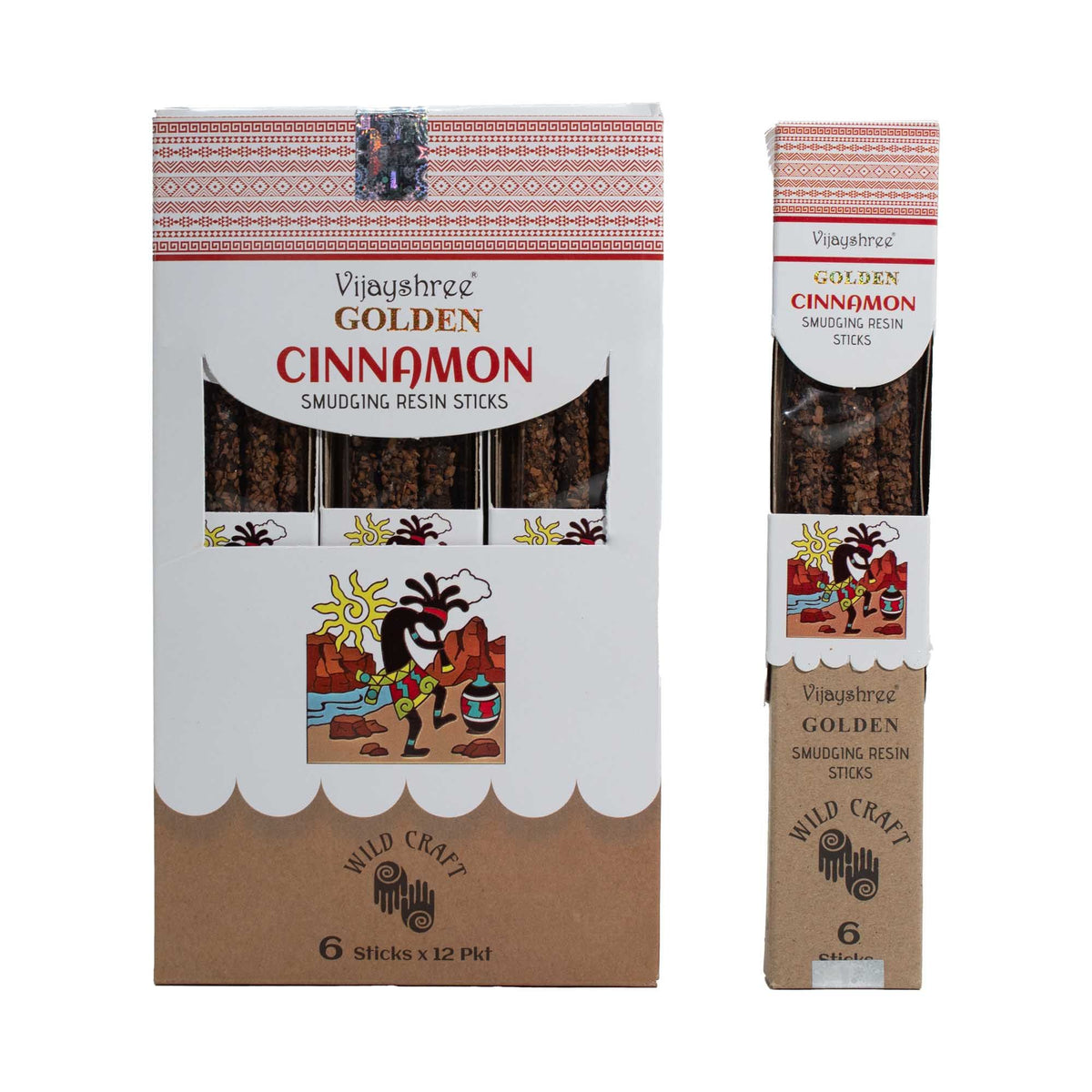 Kadzidło żywiczne 30 g (6 sztuk) – Cynamon — zdjęcie 4