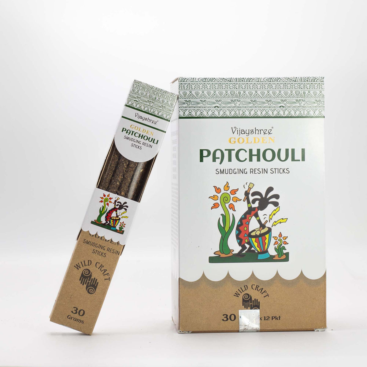 Kadzidło żywiczne 30 g (6 sztuk) – Paczula — zdjęcie 3