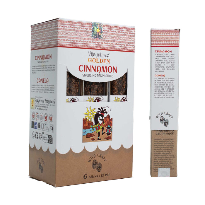 Kadzidło żywiczne 30 g (6 sztuk) – Cynamon