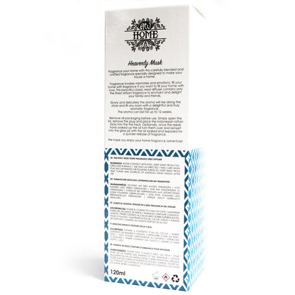 Dyfuzor Zapachowy 120ml – Niebiańskie Piżmo