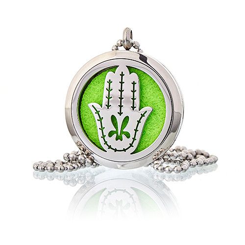 Wisiorek aromaterapeutyczny – Ręka Fatimy 30 mm
