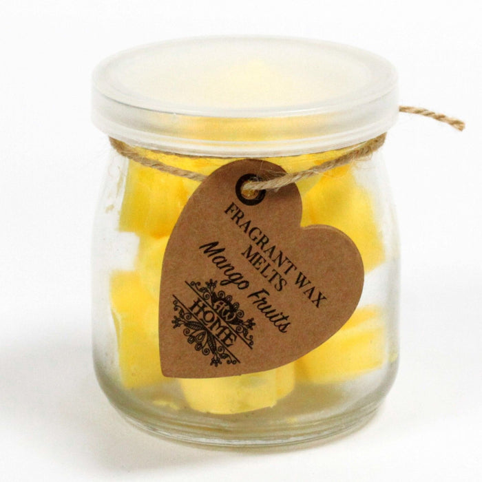 Wosk sojowy w słoiku – Owoce mango