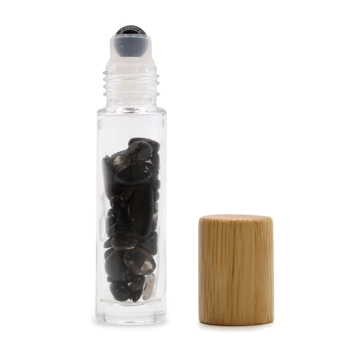 Roller z kamieniem naturalnym 5 ml – Turmalin czarny — zdjęcie 3