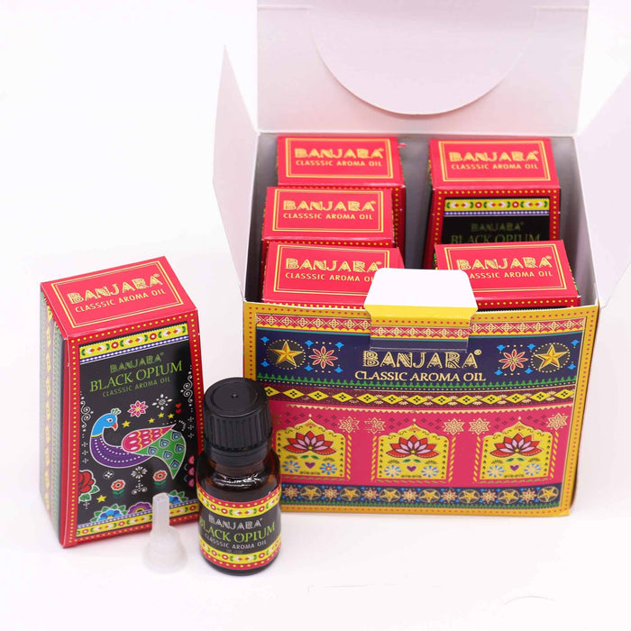 Indyjski olejek Banjara 10 ml – Czarne opium — zdjęcie 2