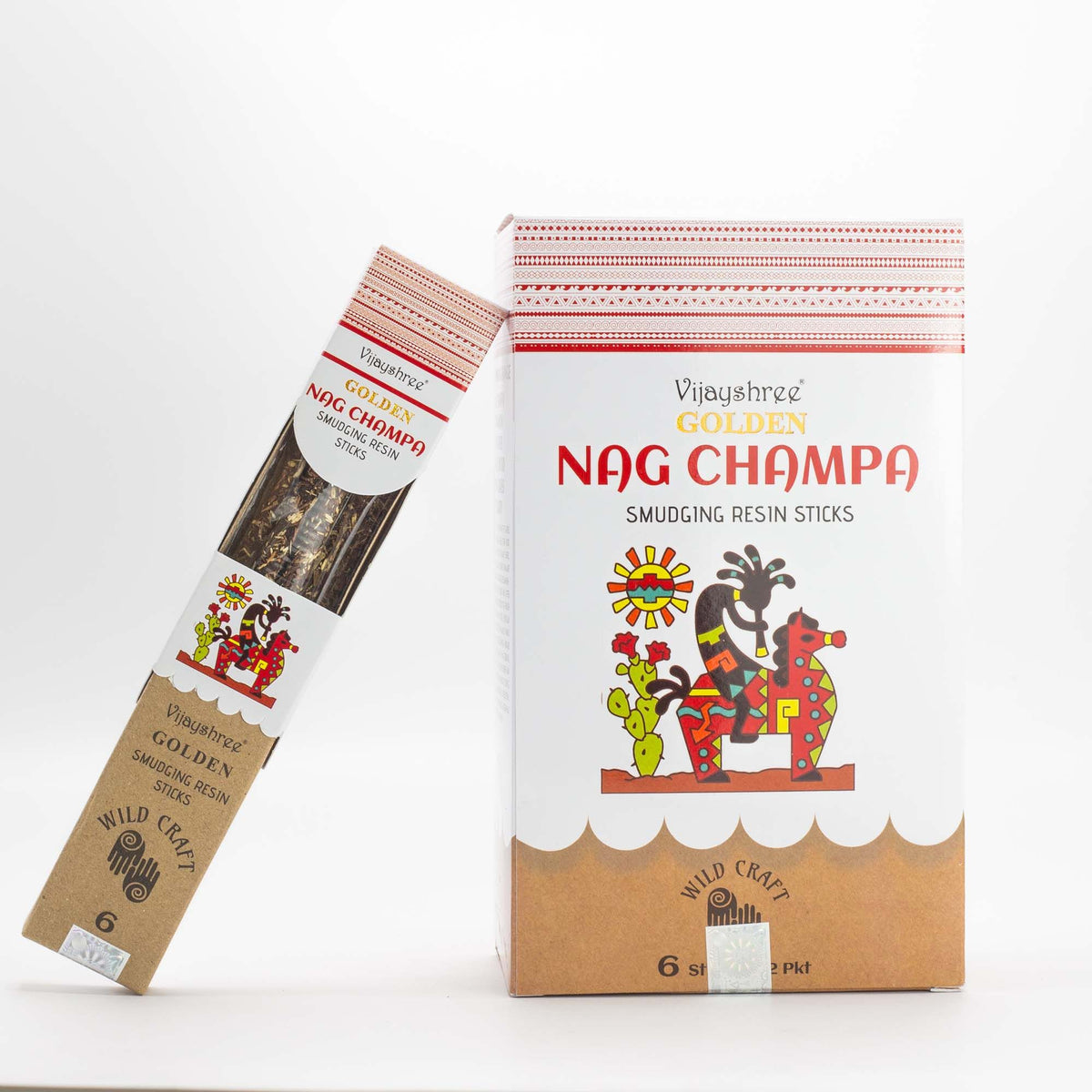 Kadzidło żywiczne 30 g (6 sztuk) – Nag Champa — zdjęcie 4