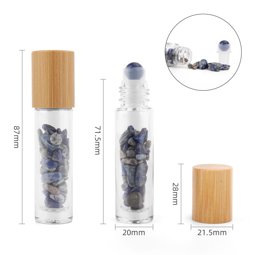 Roller z kamieniem naturalnym 5 ml – Sodalit — zdjęcie 4