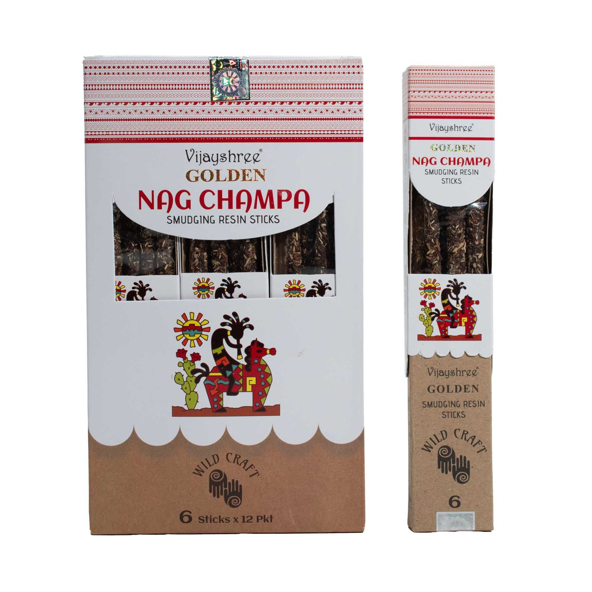 Kadzidło żywiczne 30 g (6 sztuk) – Nag Champa