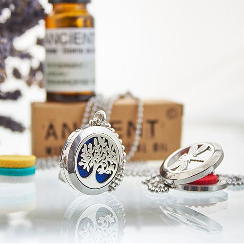 Wisiorek aromaterapeutyczny – Hamsa Czakra 30 mm — zdjęcie 6