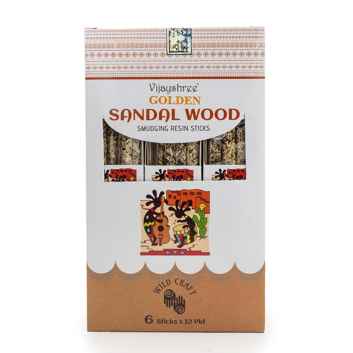 Kadzidło żywiczne 30 g (6 sztuk) – Drzewo sandałowe — zdjęcie 2