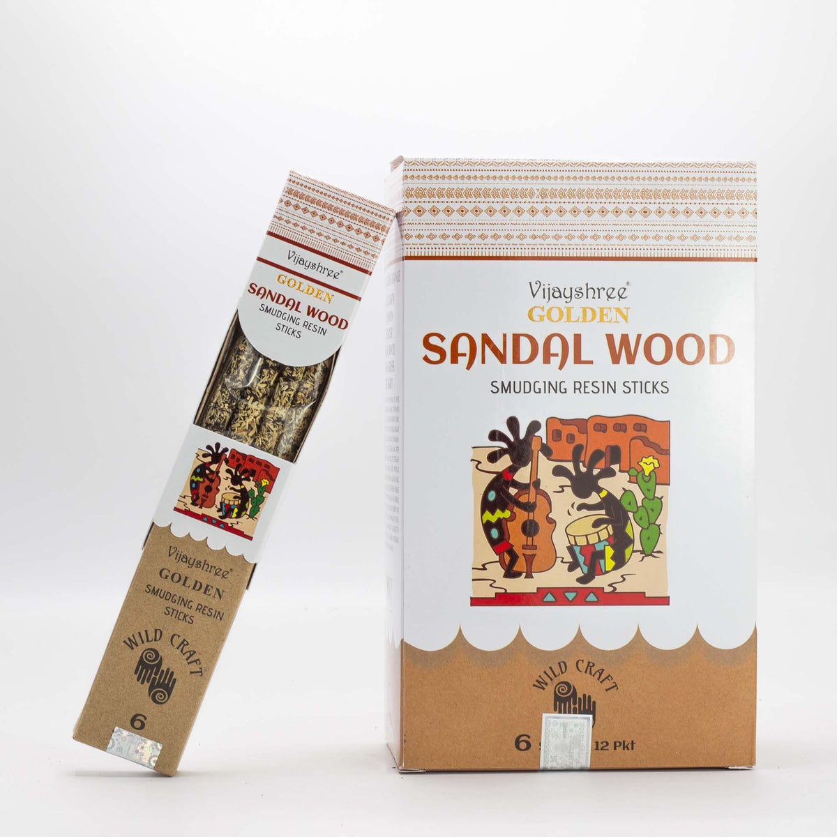 Kadzidło żywiczne 30 g (6 sztuk) – Drzewo sandałowe — zdjęcie 3