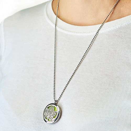 Wisiorek aromaterapeutyczny – OM Czakra 30 mm — zdjęcie 4